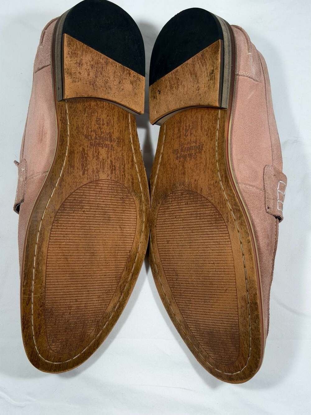 Vintage Foundry Co. Men's Rose Suede Penny Loafers size US 12 Style VF1166-SE - Picture 8 of 9